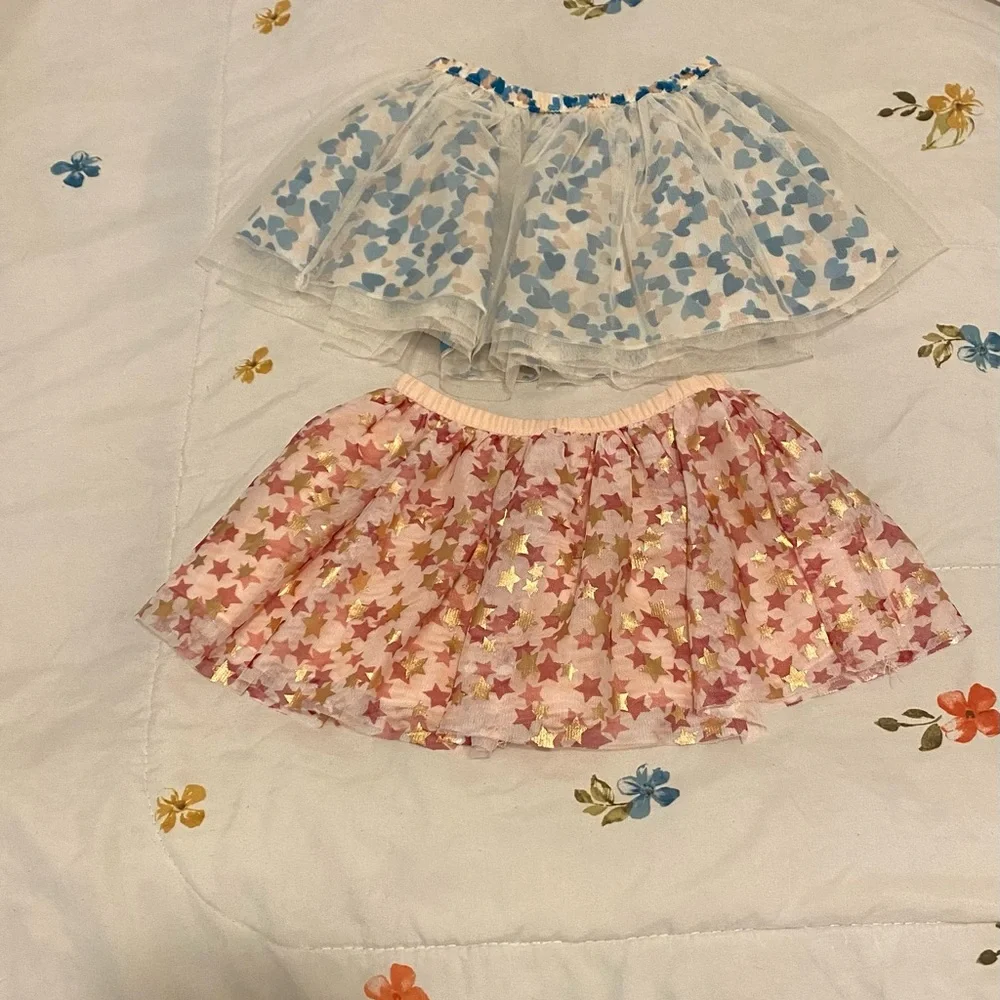 Epic Threads Girls Size 2T Skirts Brand New Pink Blue Gold White Kids Toddler